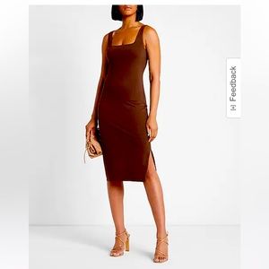 NWT Express Body Contour Midi